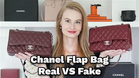 chanel flap real vs fake|best chanel flap.